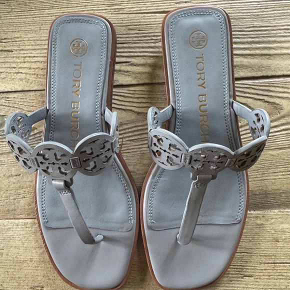 Tori Burch light Blue Sandal - Picture 2 of 4